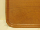 Teak Serving Tray By SILVA of SWEDEN 18" x 24" x 1/2" Mid Century