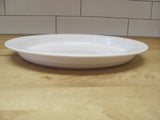 DANSK "BISTRO" White Dinner Plates 10.375" Diameter Set of 4 Plastic