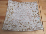 Toshiko Takaezu White Lava Glaze Handkerchief  Style Plate 11" SQ