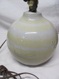 Martz Designed Round Table Lamp Light Green Body