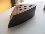 MIRA NAKASHIMA Signed Candle or Pen Holder Walnut Live Edge