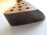 MIRA NAKASHIMA Signed Candle or Pen Holder Walnut Live Edge