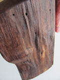 MIRA NAKASHIMA Signed Candle or Pen Holder Walnut Live Edge