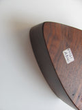 MIRA NAKASHIMA Signed Candle or Pen Holder Walnut Live Edge
