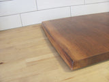 MIRA NAKASHIMA Walnut Cutting / Display Board Signed Dated Live Edge