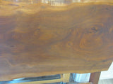 George Nakashima 1971 Twin / Full Walnut Headboard Live edges Butterfly