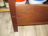 George Nakashima 1971 Twin / Full Walnut Headboard Live edges Butterfly