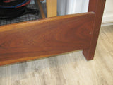 George Nakashima 1971 Twin / Full Walnut Headboard Live edges Butterfly