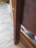 George Nakashima 1971 Twin / Full Walnut Headboard Live edges Butterfly