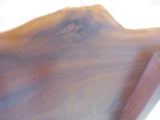 George Nakashima 1971 Twin / Full Walnut Headboard Live edges Butterfly