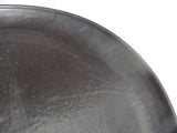 Toshiko Takaezu 14" Diameter Plate Black Glaze Excellent condition