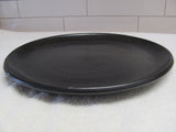 Toshiko Takaezu 14" Diameter Plate Black Glaze Excellent condition