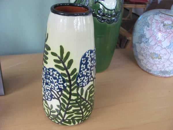 Ceramics: Max Lauger VaseWhite Floral