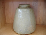 SOLD   Ceramic: Huge, Early Saxbo Vase by Edith Sonne. 10.5" diameter x 11" high.