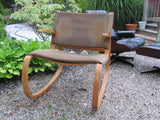 SOLD   CHAIR: Oak Rocking Chair - Danish Modern