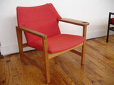 SOLD   Chair: Danish Modern Lounge Chair attributed to Vilhelm Wohlert
