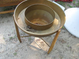 SOLD   Eames Era, Vintage Mid Century Plastic and Wood Planter  - SOLD