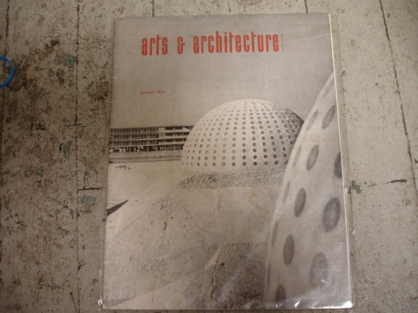 Book: Arts & Architecture, August 1952, Original