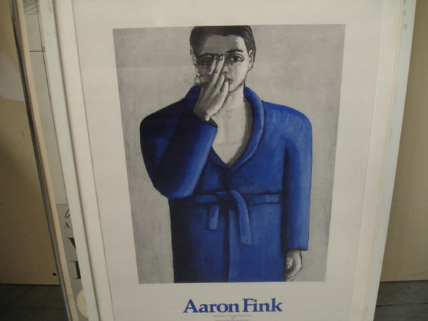 Print : Aaron Fink, Signed Exhibit Poster