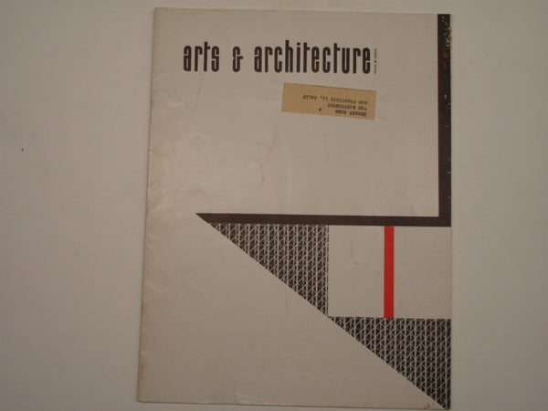 Book: Arts & Architecture, July 1952