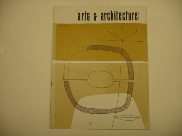 Book: Arts & Architecture, Jan. 1961, Original Issue