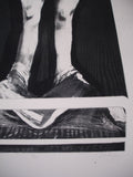 Print: Michael Mazur Etching and Aquatint, "Hands - Legs". Free shipping in USA