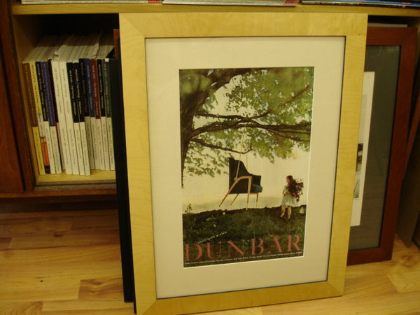 Dunbar Ad Framed
