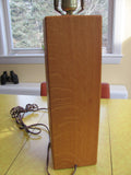 Lighting: Wood Table Lamp