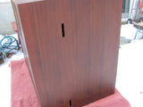 SOLD - Storage: George Nelson Original "OMNI"  2 Door Cabinet, 24" High, Walnut
