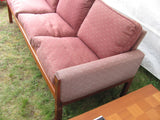 SEATING: Hans Wegner Sofa AP63 for A P Stollen Teak and Upholstery  - SOLD