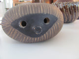 Pottery: Aldo Londi for Bitossi Hedgehog Ceramic Sculpture.   _  SOLD