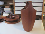 SOLD   Furnishings: Dansk Classic Teak Ice Bucket with Lid. Denmark.   - SOLD