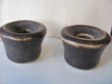 Pair of Saxbo Denmark Candleholders by Edith Sonne.