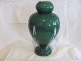 Ceramics: Japanese AWAJI Pottery Vase IRIS design