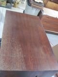 SOLD - OMNI Products 14" High, Two Door, Walnut Cabinet, Designed by George Nelson not CSS