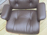 SOLD    Herman Miller 670 Lounge Chair in Rosewood and Brown Leather