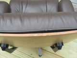 SOLD    Herman Miller 670 Lounge Chair in Rosewood and Brown Leather