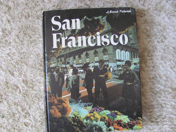 Book: San Francisco.   Hard Cover Susnset Book Pictorial.