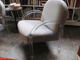 Sold   Charles Hollis Jones, Lucite Armchair for Pace Collection,   - Sold