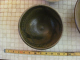 Ceramics: Toshiko Takaezu 6.5" diameter bowl w/ chip.