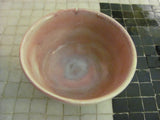 Ceramics: Toshiko Takaezu Bowl 5" diameter x 2.5" high, Pink glaze.