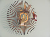 Sculpture: Curtis Jere Small Sunburst with Geese  -  Sold