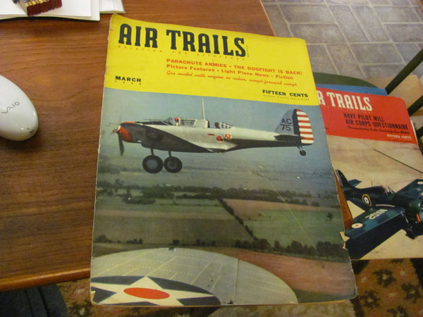 Mag: March 1940 AIR TRAILS  - Aviation