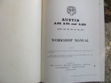SOLD   Book: 1957 Austin Motor Works Shop Manual Lot