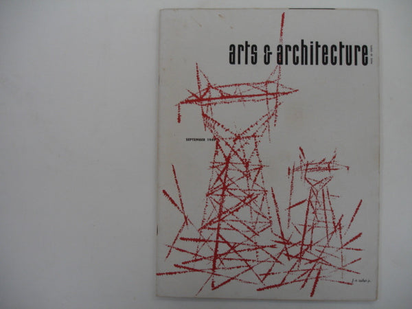 MAGAZINE: Arts & Architecture, Sept 1949. Free shipping in USA.