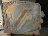 SOLD   Ceramics: Margie Hughto Ceramic Fan Plaque 32" x 30"