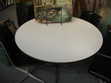 TABLE: Eames for Herman Miller 48" Round Aluminum Group Table