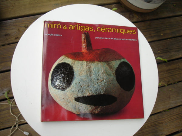 Book: Ceramic of Joan Miro. Free domestic Shipping
