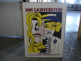 Print: Signed Roy Lichtenstein Poster, Pencil Signed