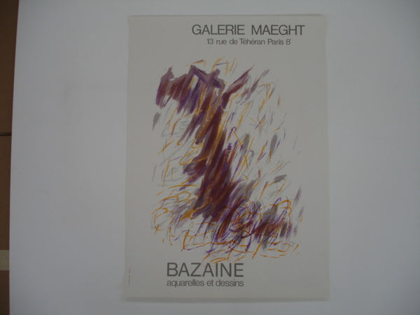 Print: Bazaine Exhibit Poster, Galerie Maeght